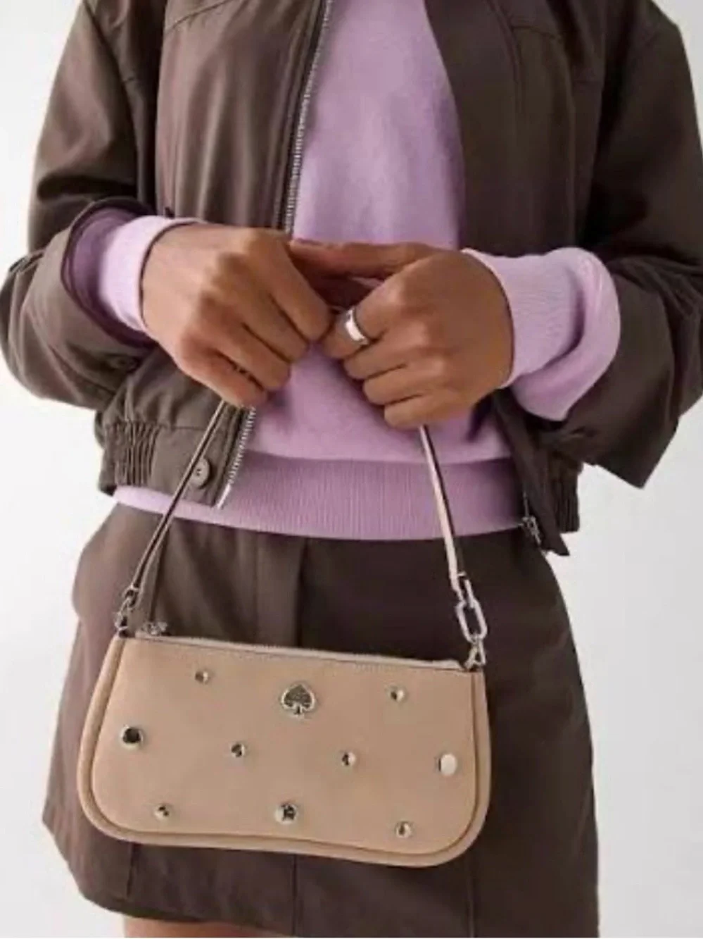 Kate Spade Kayla Studded Convertible Mini Bag
